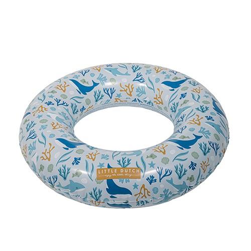 LITTLE DUTCH | SWIM RING OCEAN DREAMS | גלגל מתנפח לים כחול LITTLE DUTCH בלה בלה