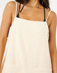 RIP CURL | ALOHA STATE TERRY ROMPER off | אוברול קצר נשים וויבז מ.ס בע"מ