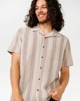 CURL |CHECK MATE S/S SHIRT | חולצה מכופתרת RIP קצרה גברים וויבז מ.ס בע"מ
