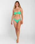 RIP CURL |CUSTOM RIB BANDEAU | טופ בגד ים נשים וויבז מ.ס בע"מ