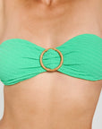 RIP CURL |CUSTOM RIB BANDEAU | טופ בגד ים נשים וויבז מ.ס בע"מ