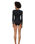 Hadas Avidan Swimwear| bali | בגד ים לנשים - רוכסן שחור ארוך הדס אבידני