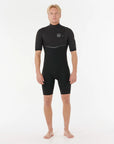 RIP CURL | E BOMB ZF SPRING BLACK | חליפת גלישה קצרה