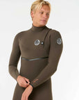 RIPCURL | FLASHBOMB 3/2 ZF | חליפת גלישה גברים ללא רוכסן מידה L וויבז מ.ס בע"מ