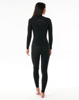RIP CURL | DWN PATROL WOMEN 3/2 CZ BLACK | חליפת גלישה נשים ריפ קארל 3/2 רוכסן חזה וויבז מ.ס בע"מ
