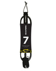 Shapers Performance series leash | ליש לגלשן שייפרס מידה 7 Regular שחור אינטרסרף