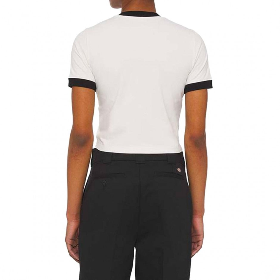 DICKIES 2024 HERNDON RINGER SS W | חולצה דיקיז בייסיק לבנה לנשים וי .אפ ישראל (אפראל) בע"מ