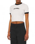 DICKIES 2024 HERNDON RINGER SS W | חולצה דיקיז בייסיק לבנה לנשים XL וי .אפ ישראל (אפראל) בע"מ