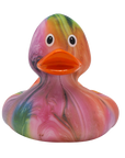 Lilalu ducks | ברווזי גומי מנומר/זברה קוסמוס שוקה שלום בע"מ