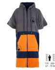 WAVE | ECO COTTON PONCHINO ZIP SHINE | ONE SIZE פונצ'ו Sepa