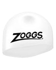ZOGGS | SILICONE CAP | כובע שחיה לבן דוגית