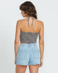 VOLCOM | STONE KRAFT SHORT | מכנס ג'ינס קצר נשים VOLCOM