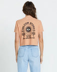 VOLCOM | DIAL CROP TEE | חולצה קרופ נשים VOLCOM