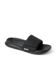 REEF | CJ9472 Kids Salty Slide Black White | כפכפי ילדים REEF