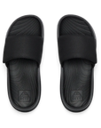 REEF | CJ9472 Kids Salty Slide Black White | כפכפי ילדים REEF