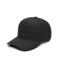 VOLCOM | 2024 EMBOSSED STONE ADJ HAT | כובע שחור X pass