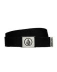 VOLCOM | 2024 CIRCLE WEB BELT | חגורה שחורה X pass