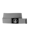 VOLCOM | 2024 CIRCLE WEB BELT | חגורה אפורה X pass