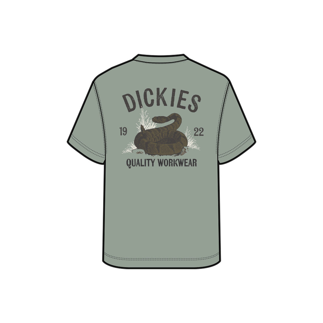 DICKIES | DICKIES SNAKE SS TEE | חולצה קצרה ירוק גברים וי .אפ ישראל (אפראל) בע"מ