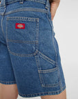 DICKIES | 993 7 INCH CARPENTER SHORT JEANS W | מכנס קצר נשים וי .אפ ישראל (אפראל) בע"מ