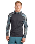 DAKINE HD Snug hoddie black | לייקרה דקיין עם קפוצ'ון שחור-ירוק Dakine