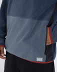 HURLEY | BLOCKED WINDCHILL MOCKNECK | פליז גברים הארלי 911