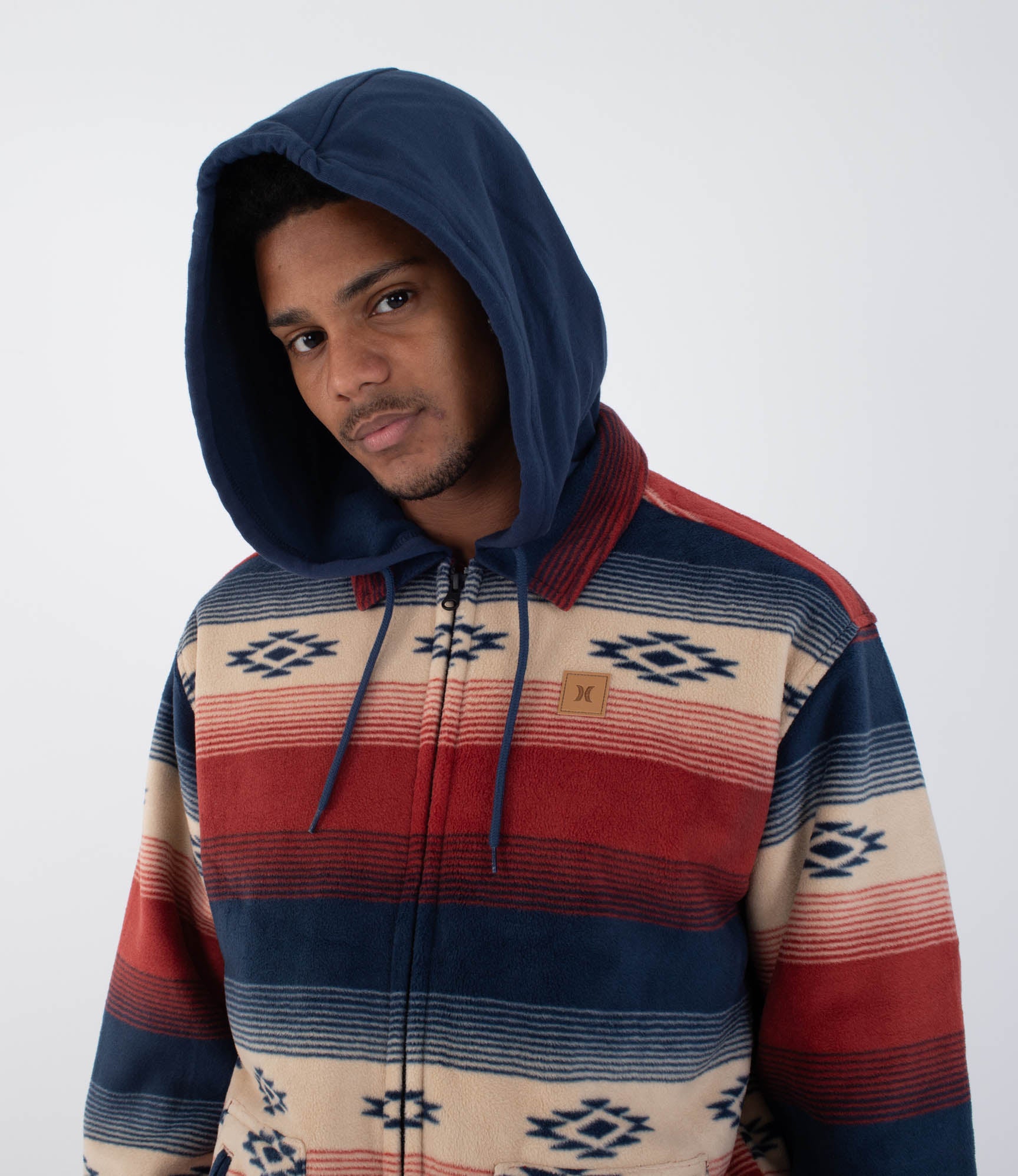 HURLEY | EASY RIDER HOODED SHERPA | ג'קט איזי ריידר הארלי 911