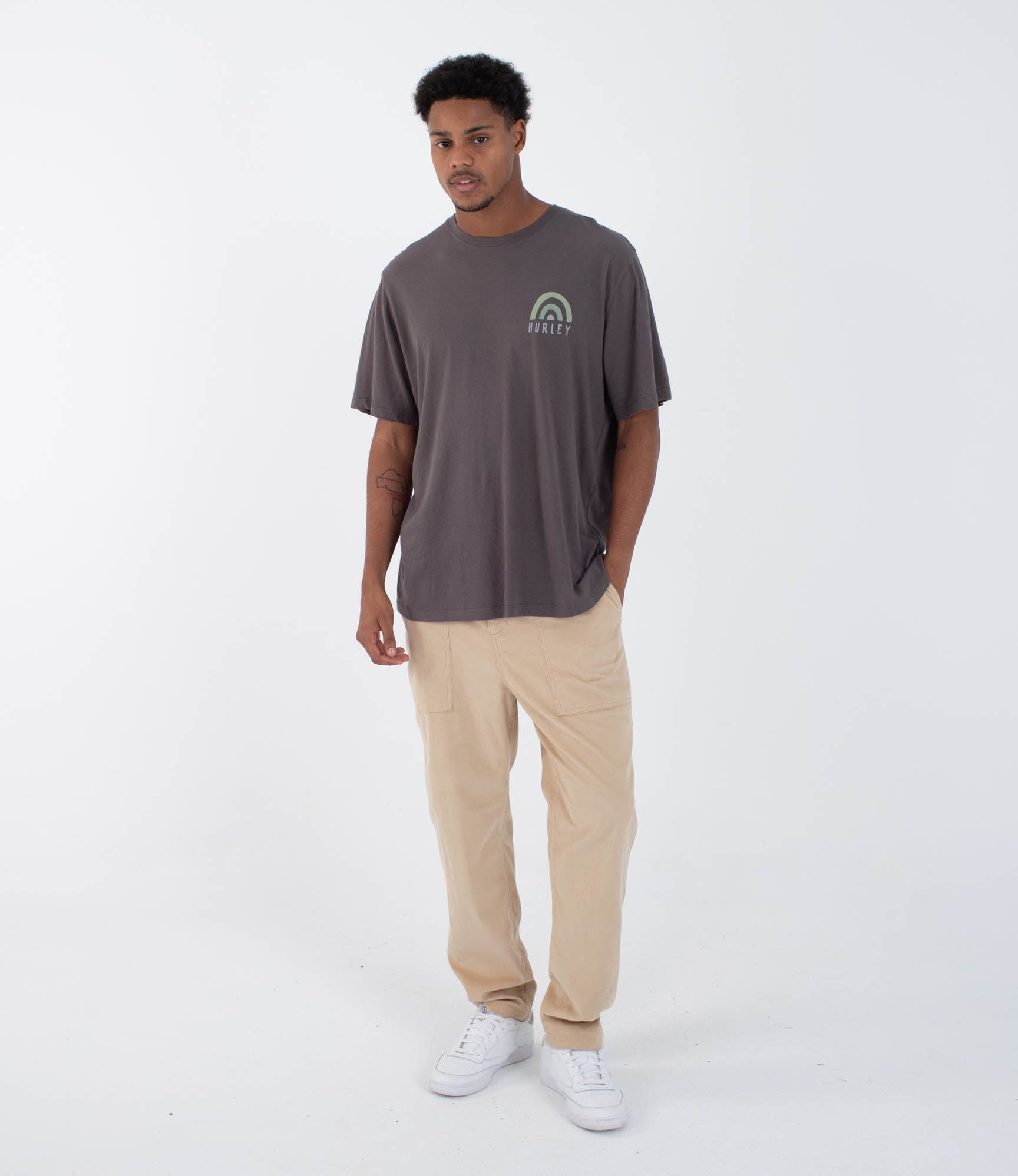 HURLEY | BAJA STRAIGHT CORD PANT | מכנס קורדרוי ארוך גברים הארלי 911