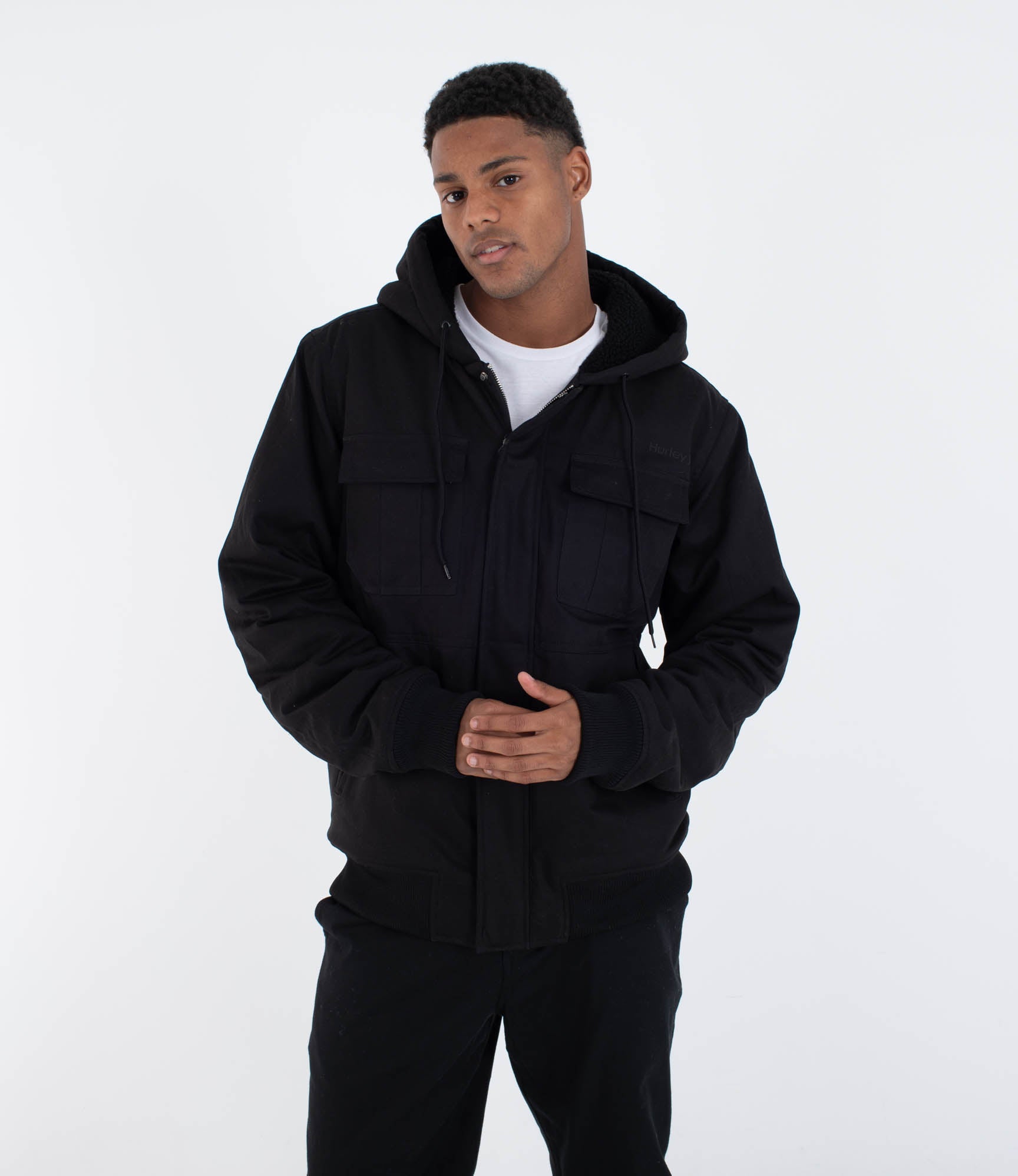 HURLEY | SURGE 2.0 JACKET | ג'קט גברים ביטנה פליז הארלי 911
