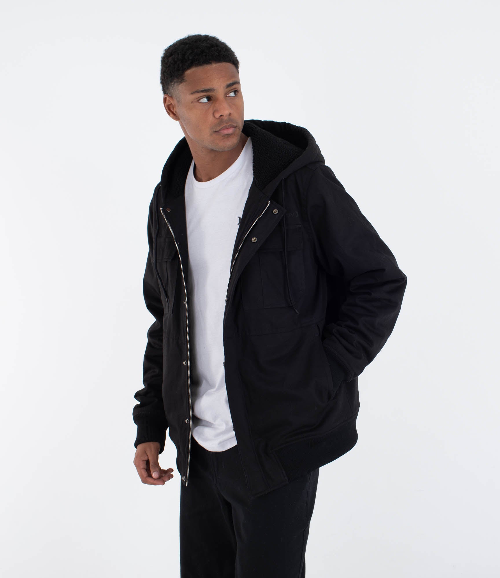 HURLEY | SURGE 2.0 JACKET | ג'קט גברים ביטנה פליז הארלי 911
