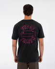 HURLEY | M SIDER BP SS TEE | חולצה שחור קצרה 911