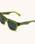 Mr Woodini | MIAMI משקפי שמש Tranparent Green Mr Woodini