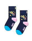 HAPPY SOCKS | KIDS SHINING STAR SOCK | האפי סוקס זוג גרביים ילדים כוכב 911