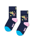 HAPPY SOCKS | KIDS SHINING STAR SOCK | האפי סוקס זוג גרביים ילדים כוכב 911
