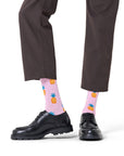 HAPPY SOCKS | LITE PINEAPPLE SOCK | האפי סוקס זוג גרביים אננס 911