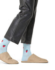 HAPPY SOCKS | LITE STRAWBERRY SOCK | האפי סוקס זוג גרביים תות 911