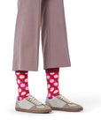 HAPPY SOCKS | BIG DOT SHADE SOCK | האפי סוקס זוג גרביים נקודות גדול 911