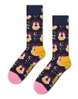 HAPPY SOCKS | GEMINI SOCK | האפי סוקס זוג גרביים מזל תאומים 911
