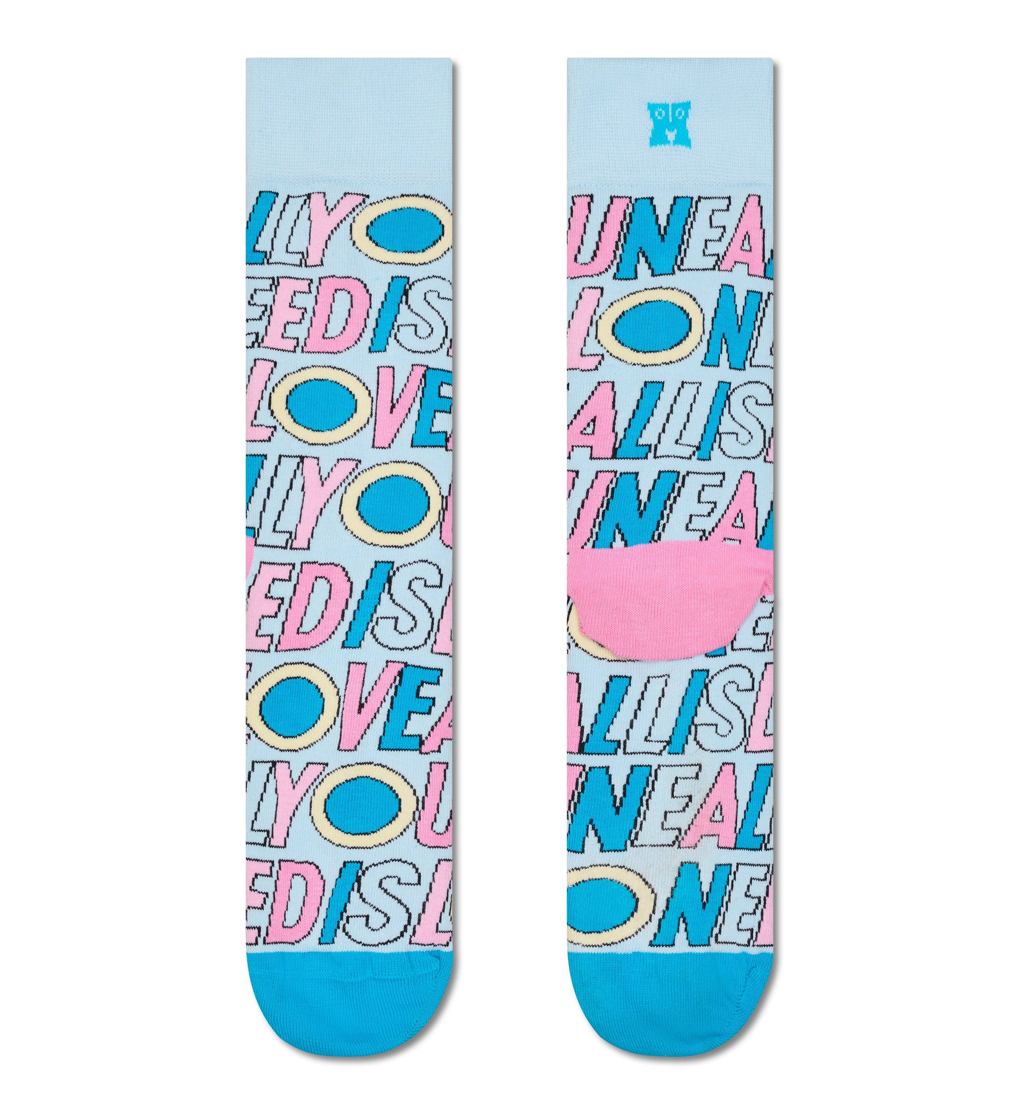 HAPPY SOCKS | THE BEATLES ALL YOU NEED IS LOVE SOCK | האפי סוקס זוג גרביים ביטלס 911