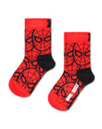 סוקס זוג גרביים ילדים ספיידרמןHAPPY SOCKS |MARVEL™ KIDS SPIDER-MAN SOCK | האפי 911