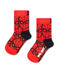 סוקס זוג גרביים ילדים ספיידרמןHAPPY SOCKS |MARVEL™ KIDS SPIDER-MAN SOCK | האפי 911