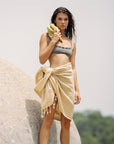 SUNKISSED | PORTO SAND FREE BEACH TOWEL | לונג מגבת לים 911