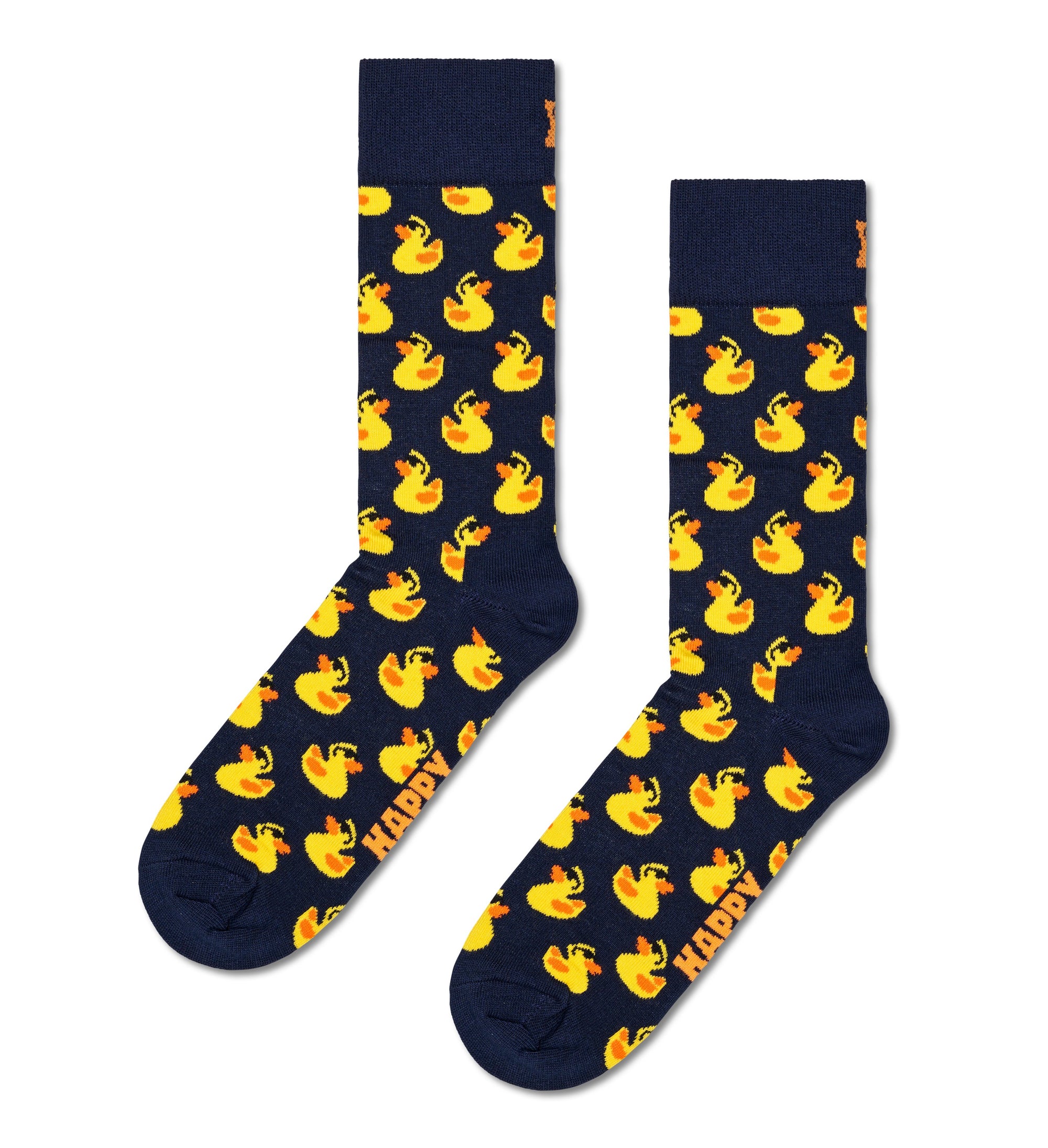 HAPPY SOCKS | RUBBER DUCK SOCK | האפי סוקס זוג גרביים ברווזים 911