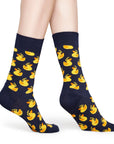 HAPPY SOCKS | RUBBER DUCK SOCK | האפי סוקס זוג גרביים ברווזים 911