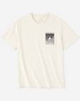 SOORUZ | BUCKSHOT OFF WHITE | חולצה קצרה דוגית