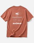 SOORUZ | SPUR TERRACOTTA | חולצה קצרה דוגית
