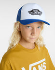 VANS | Classic Patch Curved Bill Trucker OS | כובע ילדים כחול וי .אפ ישראל (אפראל) בע"מ