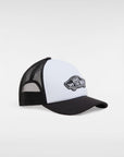 VANS | CLASSIC PATCH CURVED BILL TRUCKER HAT OS | כובע ילדים שחור/לבן וי .אפ ישראל (אפראל) בע"מ