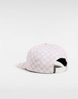 VANS | Willow Snapback OS | כובע ילדים משבצות ורוד/לבן וי .אפ ישראל (אפראל) בע"מ