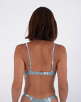 HURLEY | SCOOP CROP TOP PRINT | בגד ים נשים חלק עליון 911